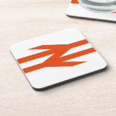 Dessous-de-verre British Rail Double Arrow Logo (Côté gauche)