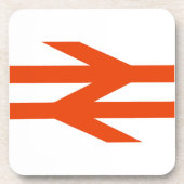 Dessous-de-verre British Rail Double Arrow Logo (Devant)