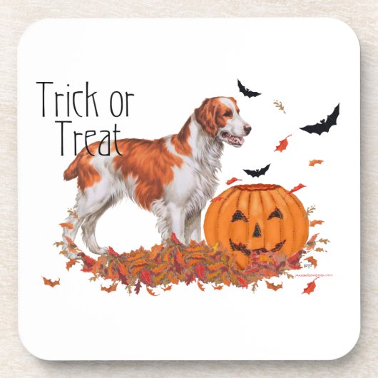 Dessous-de-verre Brittany Halloween (Devant)