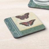 Dessous-de-verre Brocade à papillon décoratif par Vision Studio (Côté gauche)