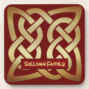 Dessous-de-verre Bronze Tone Celtic