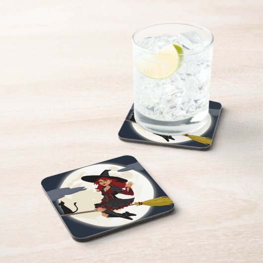 Dessous-de-verre brosse à brosse sorcière (Côté Droit)