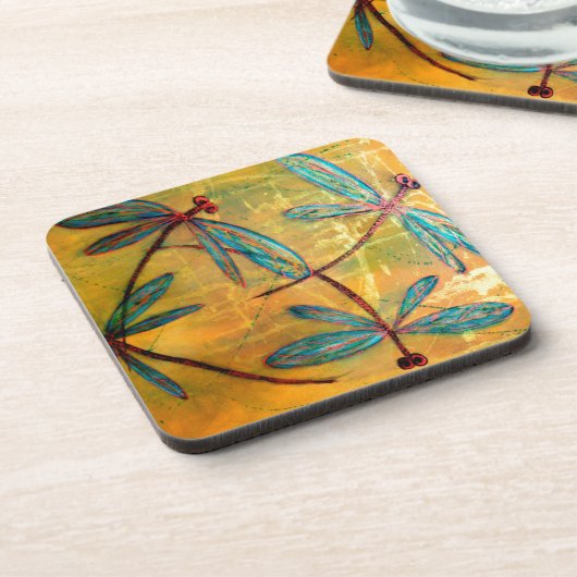 Dessous-de-verre Brouillard de libellule (Côté gauche)