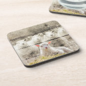 Dessous-de-verre Brûlure d'agneau de bébé à mouton rustique (Côté gauche)