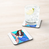 dessous de verre brunette mermaid (Côté Droit)
