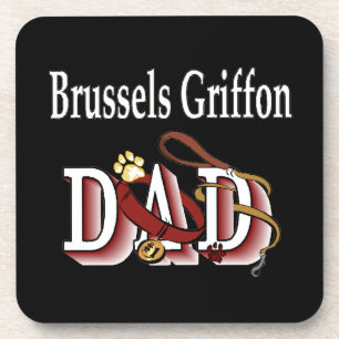 Dessous-de-verre Brussels Griffon Papa