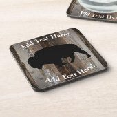 Dessous-de-verre Buffalo Bois Vintage Bois rustique (Côté gauche)