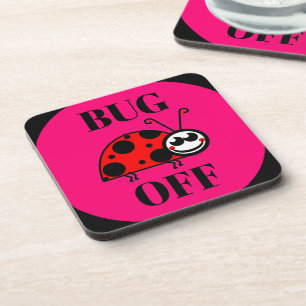 Dessous de verre Bug Off Boisson