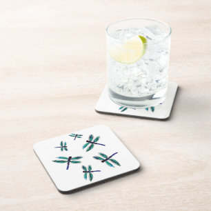 Dessous-de-verre Bugs Dancing Dragonfly Turquoise