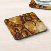 Dessous-de-verre Bulles d'ambre (Côté gauche)