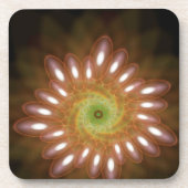 Dessous-de-verre Bulles de savon rose en Abstrait (Devant)