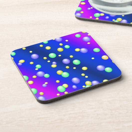 Dessous-de-verre Bulles flottantes (Côté gauche)