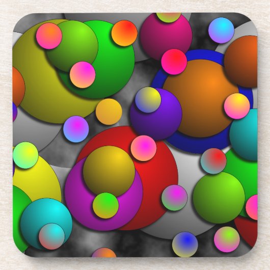 Dessous-de-verre Bulles par Kenneth Yoncich (Devant)
