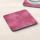 Dessous-de-verre Burgundy Blush Plastic (Côté gauche)