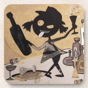 dessous de verre bus peu