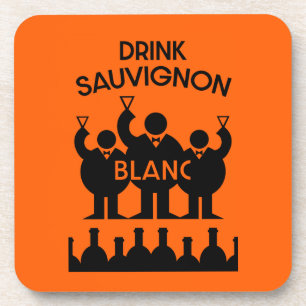 Dessous-de-verre Buveur de vin Sauvignon Blanc