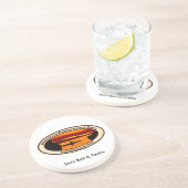 Dessous de verre BWCA - Message personnalisé (Côté)