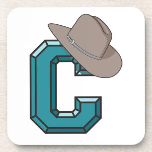 Dessous-de-verre C est pour Cowboy