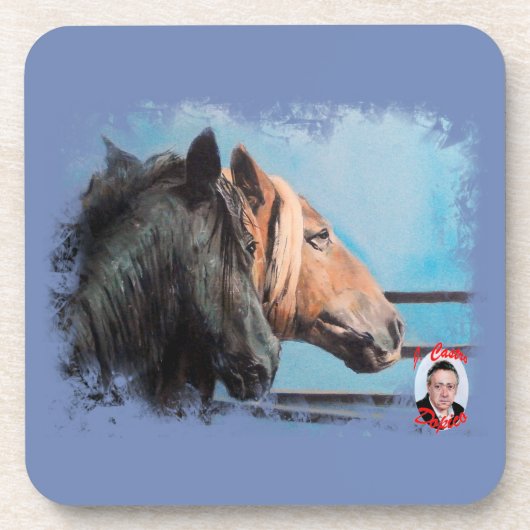 Dessous-de-verre Caballos/Cabalos/Chevaux (Devant)