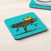 Dessous-de-verre cacahuètes | Carénage de bois (Côté gauche)