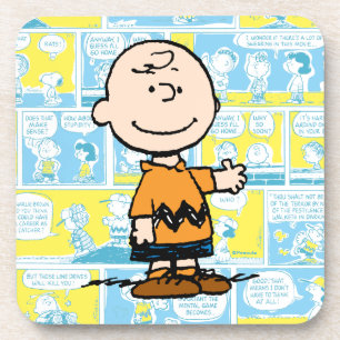 Dessous-de-verre cacahuètes   Charlie Brown Motif de bande dessinée