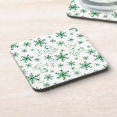 Dessous-de-verre cacahuètes | Christmas Snoopy Let It Snow Motif (Côté gauche)