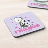 Dessous-de-verre cacahuètes | Saint Valentin | Amis De La Vie (Côté gauche)