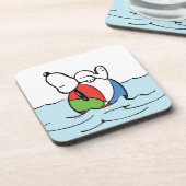 Dessous-de-verre cacahuètes | Snoopy Beach Ball Beach (Côté gauche)