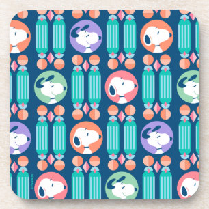 Dessous-de-verre cacahuètes   Snoopy Dark Blue Deco Dreams Motif