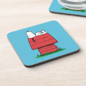 Dessous-de-verre cacahuètes | Snoopy Napping (Côté gauche)