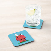 Dessous-de-verre cacahuètes | Snoopy Napping (Côté Droit)