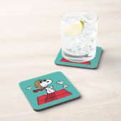 Dessous-de-verre cacahuètes | Snoopy the Flying Ace (Côté Droit)