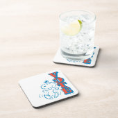 Dessous-de-verre cacahuètes | Snoopy - Vote (Côté Droit)