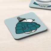 Dessous-de-verre cacahuètes | Snoopy Winter Puffy Veste (Côté gauche)