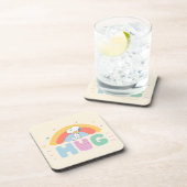 Dessous-de-verre cacahuètes | Snoopy & Woodstock Hug (Côté Droit)