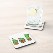 Dessous-de-verre Cactus cactus cactus succulents (Côté Droit)