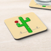 Dessous-de-verre Cactus rend parfait - (Côté gauche)