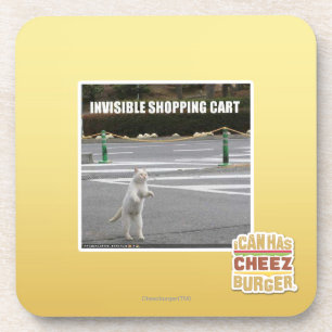 DESSOUS-DE-VERRE CADDIE INVISIBLE