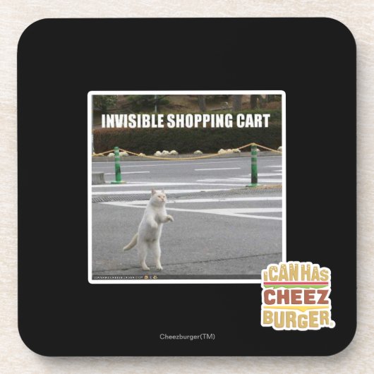 DESSOUS-DE-VERRE CADDIE INVISIBLE (Devant)