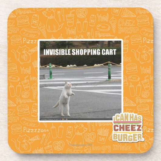 DESSOUS-DE-VERRE CADDIE INVISIBLE (Devant)