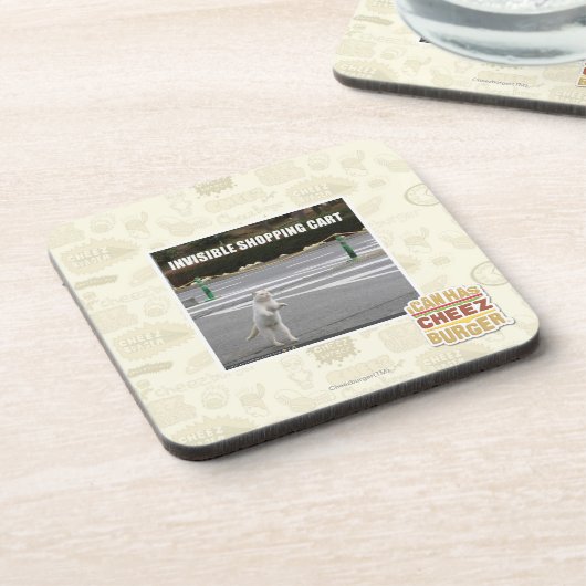 DESSOUS-DE-VERRE CADDIE INVISIBLE (Côté gauche)