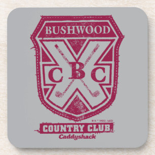 Dessous-de-verre Caddyshack   Bushwood Country Club Crest