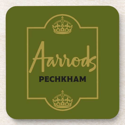 Dessous-de-verre Cadeau classique britannique de nouveauté (Devant)