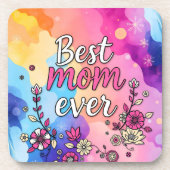 Dessous-de-verre Cadeau Collection Floral tendance de luxe (Devant)