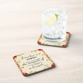 Dessous-de-verre Cadeau d'appréciation de l'enseignant Un enseignan (Côté Droit)