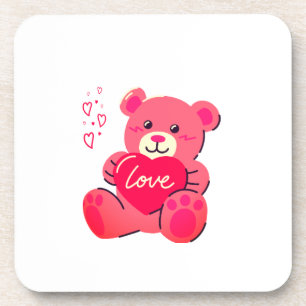 Dessous-de-verre Cadeau romantique de la Saint-Valentin