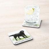 Dessous-de-verre Cadeaux d'Art Retriever à revêtement plat (Côté Droit)