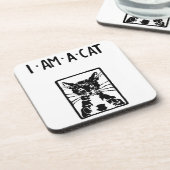 Dessous-de-verre Cadeaux de chats noirs (Côté gauche)
