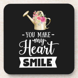 Dessous-de-verre Cadeaux de mariage Vous faites sourire mon cœur