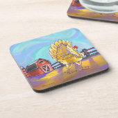 Dessous-de-verre Cadeaux de poulet et accessoires (Côté gauche)